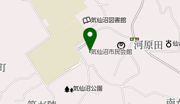 気仙沼市民会館 トイレの地図画像