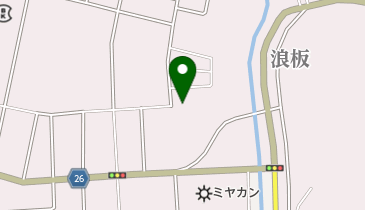 リバーサイド春圃 トイレの地図画像