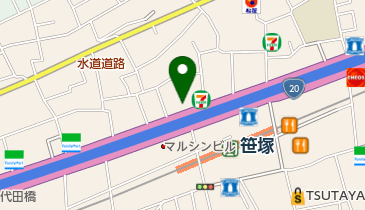 笹塚集会所 トイレの地図画像