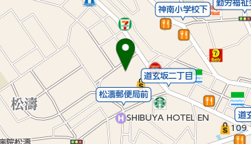BUNKAMURA トイレの地図画像