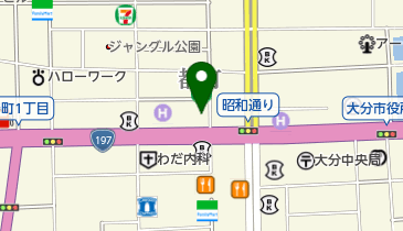 ホテル法華クラブ大分 トイレの地図画像