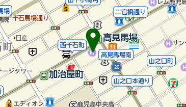 ホテル法華クラブ鹿児島 トイレの地図画像