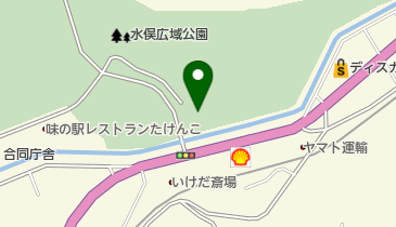 エコパーク水俣 トイレの地図画像