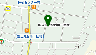 CAF&EACUTE ここたの トイレの地図画像
