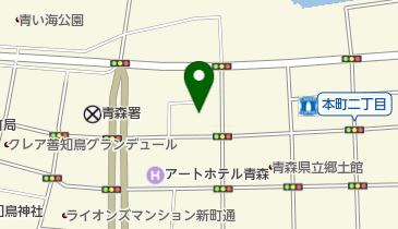 青森県労働福祉会館 トイレの地図画像