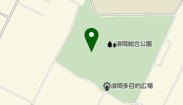 浪岡町総合公園 トイレの地図画像