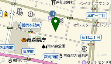 青森県共同ビル トイレの地図画像