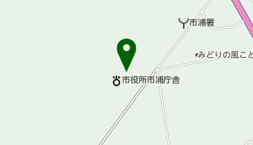 市浦村役場 トイレの地図画像