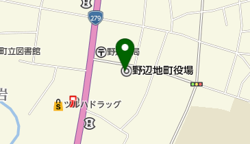 野辺地町役場 トイレの地図画像