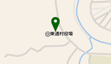 東通村役場 トイレの地図画像
