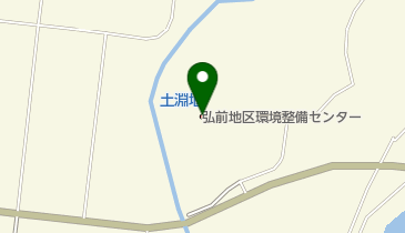 弘前地区環境整備センター トイレの地図画像