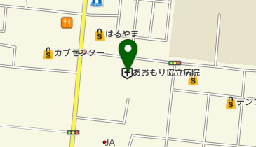 あおもり協立病院 トイレの地図画像