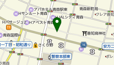 村上新町病院 トイレの地図画像