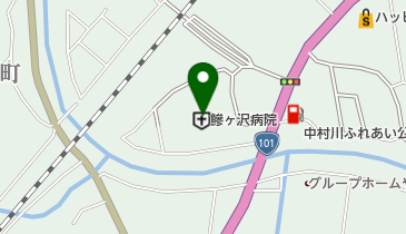 鰺ヶ沢町立中央病院 トイレの地図画像