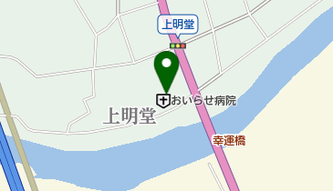 百石病院 トイレの地図画像