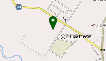 西目屋村中央公民館 トイレの地図画像