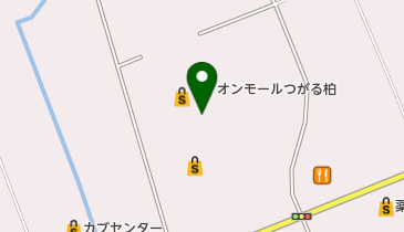 イオン 柏ショッピングセンター トイレの地図画像
