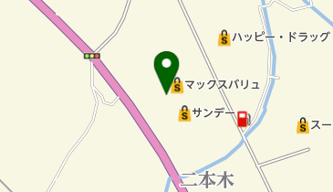 サンデー 野辺地店 トイレの地図画像