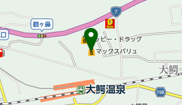 マックスバリュ 新おおわに店 トイレの地図画像