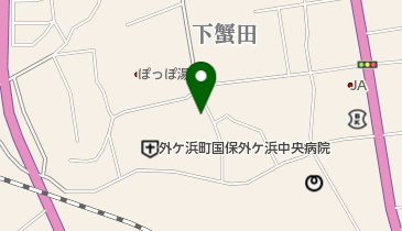 蟹田体育センター トイレの地図画像