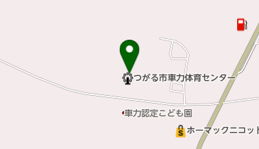 車力勤労者体育センター トイレの地図画像