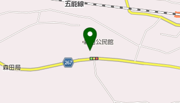 森田勤労者体育センター トイレの地図画像