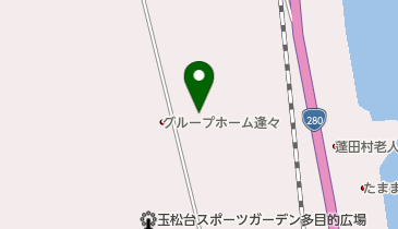 蓬田村玉松台スポーツガーデン トイレの地図画像