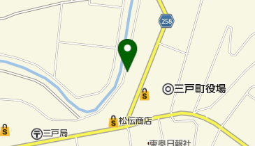 三戸町おまつり広場 トイレの地図画像