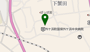 蟹田町総合福祉センター などわーる トイレの地図画像