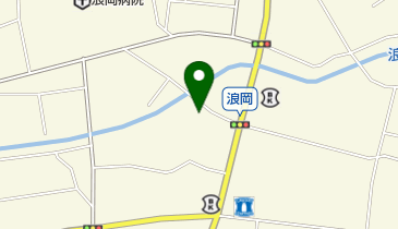 浪岡緑道 トイレの地図画像