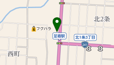 道の駅 あしょろ銀河ホール21 トイレの地図画像