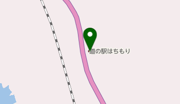 道の駅 はちもり トイレの地図画像