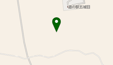 道の駅 五城目 トイレの地図画像