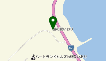 道の駅 いおり トイレの地図画像