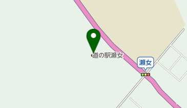 道の駅 瀬女 トイレの地図画像
