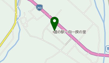 道の駅 一向一揆の里 トイレの地図画像