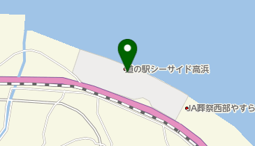 道の駅 シーサイド高浜 トイレの地図画像