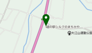 道の駅 シルクのまち かや トイレの地図画像