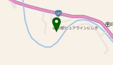 道の駅 ピュアラインにしき トイレの地図画像
