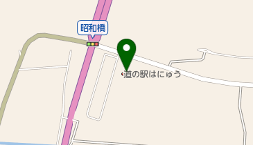 道の駅 はにゅう トイレの地図画像