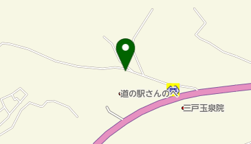 道の駅 さんのへ トイレの地図画像
