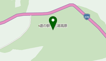 道の駅 十三湖高原 トイレの地図画像