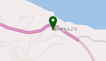 道の駅 なんごう トイレの地図画像