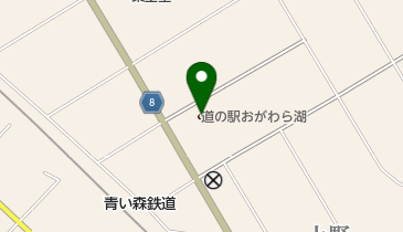 道の駅 おがわら湖 トイレの地図画像