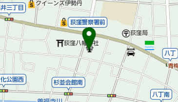 杉並会館 トイレの地図画像