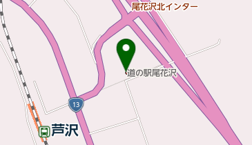 道の駅 尾花沢 トイレの地図画像