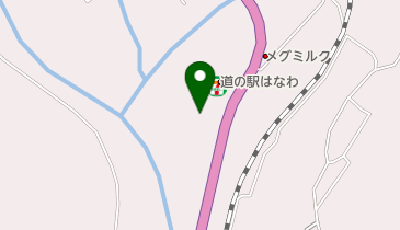 道の駅 はなわ トイレの地図画像