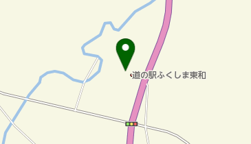 道の駅 ふくしま東和 トイレの地図画像