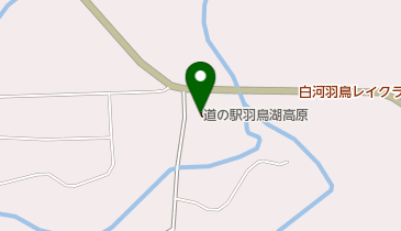 道の駅 羽鳥湖高原 トイレの地図画像