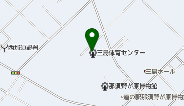 道の駅 にしなすの トイレの地図画像